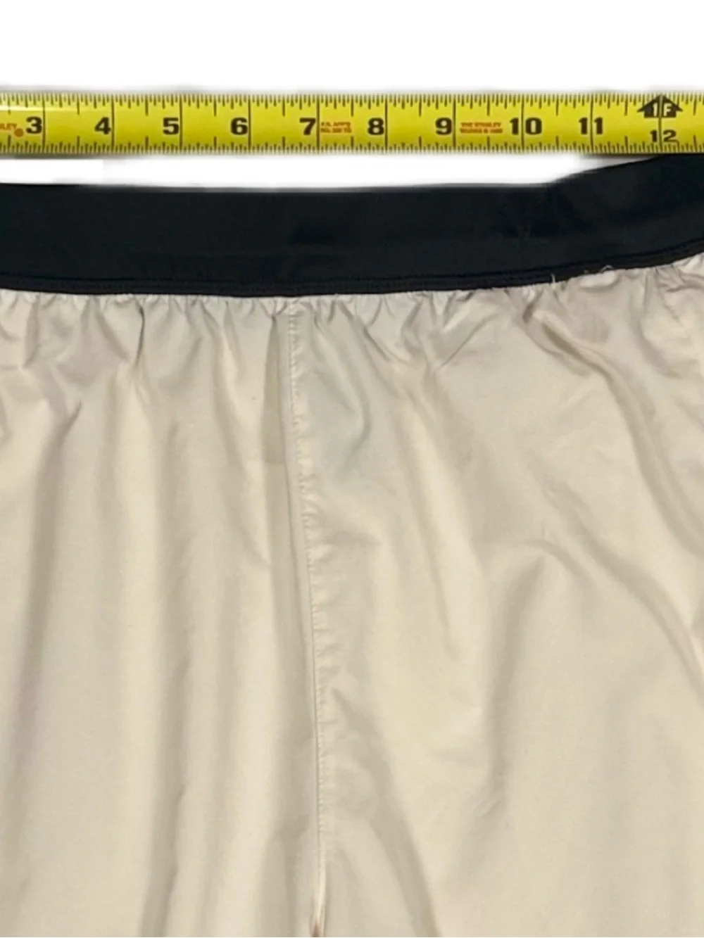 Adidas Axis Knit 3.0 cream black lightweight athletic fit shorts men's‎ medium